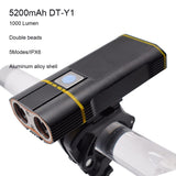 1000 Lumens Bicycle Light Waterproof Bicycle Front Light USB