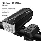 1000 Lumens Bicycle Light Waterproof Bicycle Front Light USB