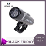 High Quality Bicycle Front Head light Waterproof Road MTB 5 Led Mountain Bike Front Light Lantern Cycling Lamp Flashlight