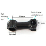 High Strength Aluminum Alloy Fixed Gear Bike Stand Stem Extension