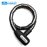 Bicycle Lock Anti-theft Cable Lock 0.85m Waterproof Cycling Motorcycle Cycle MTB Bike Security Lock with Illuminated Key