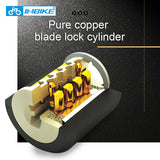 Bicycle Lock Anti-theft Cable Lock 0.85m Waterproof Cycling Motorcycle Cycle MTB Bike Security Lock with Illuminated Key