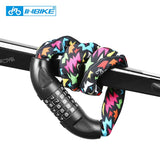 Bike Chain Lock 5 Digit Password Profession Bicycle Lock MTB Bike Motorcycle Sliding Glass Door Lock Cycling Accessories