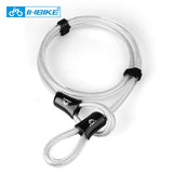 Bike U Lock Anti-theft MTB Road Bike Bicycle Lock Cycling Accessories Heavy Duty Steel Security Bike Cable U-Locks Set