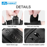 Goat Leather Cycling Gloves Summer Men Sport Gym Motorcycle Bicycle Half Finger Gloves Shockproof 2020 MTB Bike Gloves