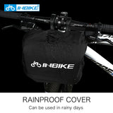 Large Capacity Cycling Bike Accessories Waterproof Bike Bag Handlebar Front Tube Bag Bicycle Pocket Shoulder Backpack H-9