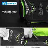 Waterproof Bike Bag Large Capacity Handlebar Front Tube Bag Bicycle Pocket Shoulder Backpack Cycling Bike Accessories