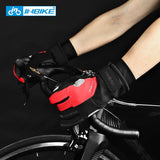 Winter Thermal Bike Gloves Touch Screen MTB Bicycle Gloves with Thick Gel Padded Men Reflection Skiing Cycling Gloves