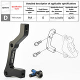 BIKE Disc Brake Adapter Converter IS PM for Mountain Bike MTB 108mm 203mm Disc Brake Rotor Cycling Accessories  Parts