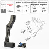BIKE Disc Brake Adapter Converter IS PM for Mountain Bike MTB 108mm 203mm Disc Brake Rotor Cycling Accessories  Parts