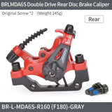 Disc Brake Calipers Double Drive Front and Rear Mechanical Accessories Professional Cycling Tools for Mountain Bike