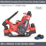 Disc Brake Calipers Double Drive Front and Rear Mechanical Accessories Professional Cycling Tools for Mountain Bike