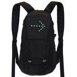 LED Wireless Cycling Vest MTB Bike Bag Warning Remote Control