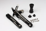 Folding Bike Crank Road Bicycle Intergrated Hollow  BCD 130mm With Bottom Brackets