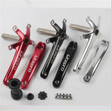 Folding Bike Crank Road Bicycle Intergrated Hollow  BCD 130mm With Bottom Brackets