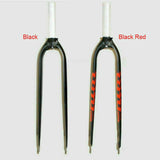 Rigid Fork 26/27.5/29" Mountain Bike Forks Straight Tube Aluminum MTB Bike 1-1/8" Threadless brake forks