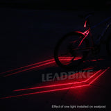 Bicycle Taillight USB Battery Rechargeable Waterproof
