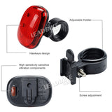 LED Bicycle Taillight Waterproof Multifunctional Cycling Safety Warning Flash Rear Light