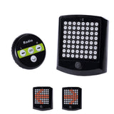 64 LED Bicycle Rear Tail Light With Wireless Remote Control Bike Turn Signals