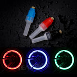 Bicycle Gas Lamp Tyre Tire Wheel Cap LED Light Waterproof