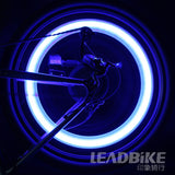 Bicycle Gas Lamp Tyre Tire Wheel Cap LED Light Waterproof