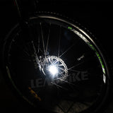 Bicycle LED Front Lights Super Bright Warning Light Bike Head Rear Wheel Light With Battery