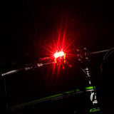 Bicycle LED Front Lights Super Bright Warning Light Bike Head Rear Wheel Light With Battery
