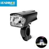 Bicycle Light USB Rechargeable ABS LED Waterproof MTB Bike Front Flash Light