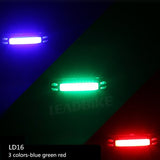 Bicycle Rear Light USB Rechargeable LED Light 3 Colors Cycling Safety Warning Bicycle Tail