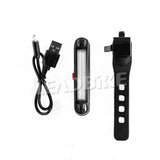 Bicycle Rear Light USB Rechargeable LED Light 3 Colors Cycling Safety Warning Bicycle Tail