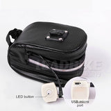 Bicycle Saddle Bag Waterproof 18 Brightness Led Tailight