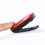 Bicycle USB Rechargable LED Light Waterproof Multifunctional