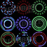 Bicycle Wheel Spoke Waterproof Wheel Light