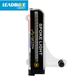 Bicycle Wheel Spoke Light Two Sides Display Waterproof