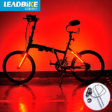 Bike Front Tail Light Fork Light 8 Models 24 Led MTB Road Bicycle