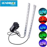 Bike Front Tail Light Fork Light 8 Models 24 Led MTB Road Bicycle