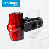 Bicycle Light ABS 3 Led USB Rechargeable Bike Rear Light Waterproof Safe Warning Tail Lamp 4 Mode