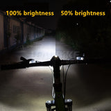 Bicycle Headlight 750 LUMEN High Bright Wide Range Waterproof with USB LED Front Light