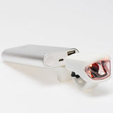USB Rechargeable Bicycle Front Light 3W LED Super Bright Waterproof Silicone MTB Road Bike Headlight