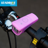 USB Rechargeable Bicycle Front Light 3W LED Super Bright Waterproof Silicone MTB Road Bike Headlight