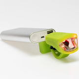 USB Rechargeable Bicycle Front Light 3W LED Super Bright Waterproof Silicone MTB Road Bike Headlight