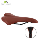 Bicycle Leather Saddle MTB Road Bike Front Seat non-slip Comfortable Breathable Riding Saddle Mountain Cycling Parts