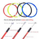 MTB Bicycle Brake Cable Brake/Shift Housing set Mountain Road Bike Inner Wire Line Set