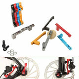 MTB Bicycle Disc Brake Adaptor Aluminium Moutain Bike Disc Brake Rotor Mount Front Rear Caliper