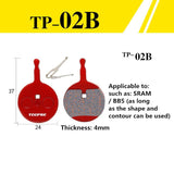 MTB bike disc brakes to make the disc brakes metal