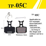 MTB bike disc brakes to make the disc brakes metal