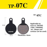 MTB bike disc brakes to make the disc brakes metal