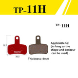 MTB bike disc brakes to make the disc brakes metal