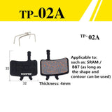 MTB bike disc brakes to make the disc brakes metal
