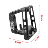 Folding Bike Front Carrier Adapter Aluminum Alloy Mount